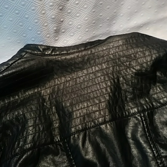 Jou Jou Pleather Jacket - Picture 7 of 8